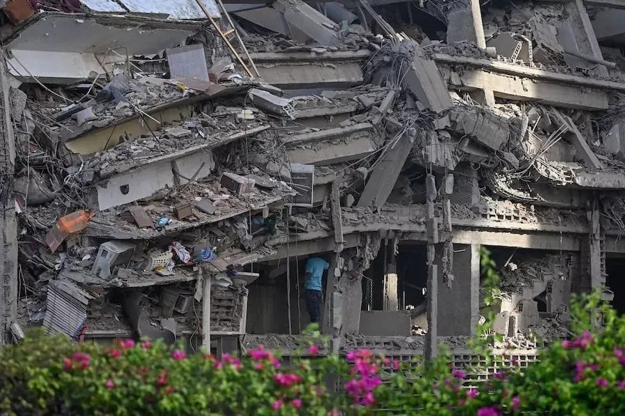 The report also indicates that the authorities have removed 16.5% of the debris generated by the earthquakes. PHOTO: TAKEN FROM DIGITAL 58